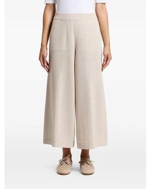 Peserico Lurex-Detail Pants - Natural