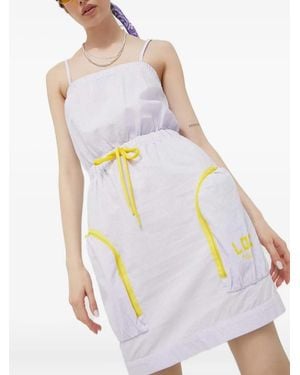 Love Moschino Drawstring Mini Dress - White