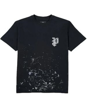 Purple Brand T-Shirt mit grafischem Print - Schwarz