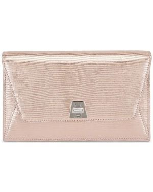Akris Leather Clutch Bag - Natural