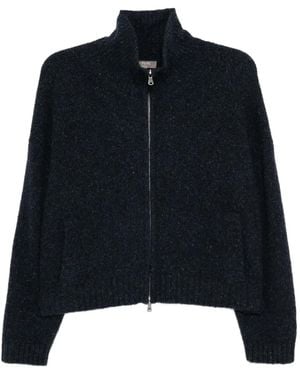 N.Peal Cashmere Marl カーディガン - ブルー