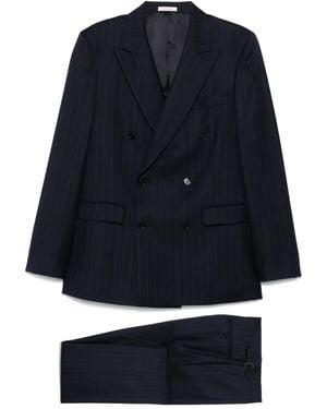 Fursac Single-Breasted Blazer - Blue
