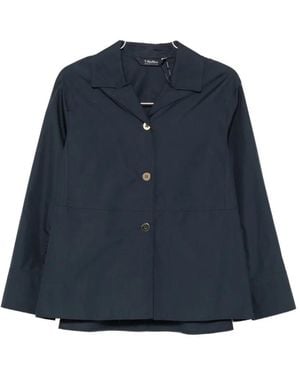 Max Mara Gentile Button-Fastening Shirt - Blue