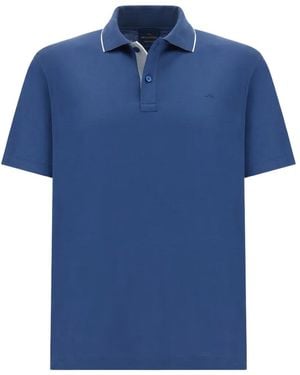 Paul & Shark Aqua Touch Cotton Polo Shirt - Blue