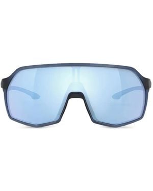Rudy Project Thunder Geometric-Frame Sunglasses - Blue