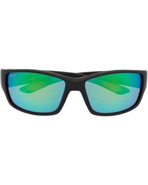 Maui Jim Tinted Square-Lens Sunglasses - Green