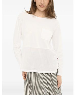 Woolrich Chest-Pocket Top - White