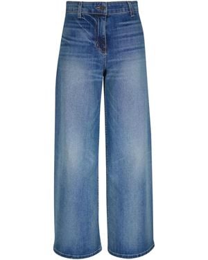 Nili Lotan Wide-Leg Jeans - Blue