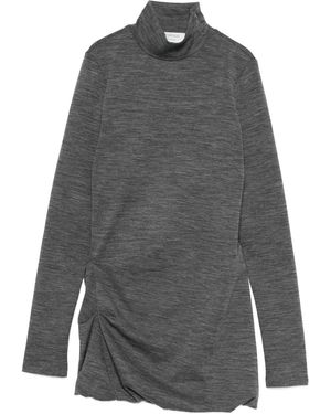 Sportmax ギャザードレス - グレー
