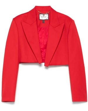 Nissa Cropped Jacket - Red