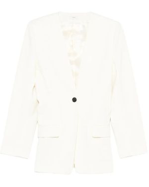 TOTEME Blazer Slouch con botones - Blanco