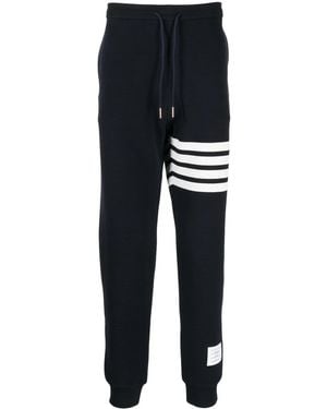 Thom Browne Bar Cotton Track Trousers - Black
