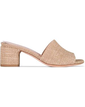 Agl Attilio Giusti Leombruni Woven Open-Toe Sandals - Pink
