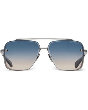 Dita Eyewear Lunettes De Soleil Browline À Effet Dégradé - Blue