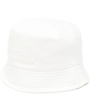 N°21 Logo Bucket Hat - White