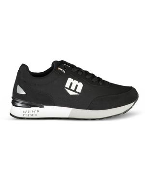 Mares Logo-Patch Lace-Up Trainers - Black
