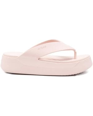 Crocs™ Getaway Platform Thong Slides - Pink