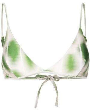 Lenny Niemeyer Bikinioberteil Mit Abstraktem Print - Grün