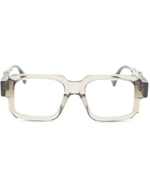 Kuboraum Mask E3 Brille Mit Eckigem Gestell - Natur