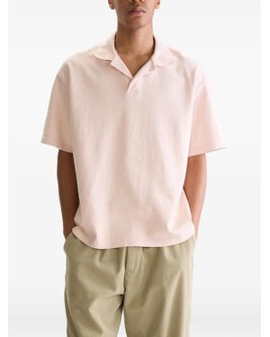 Bellerose Collared Polo Shirt - Natural