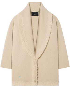 Alanui Cappotto Finest Monopetto - Neutro