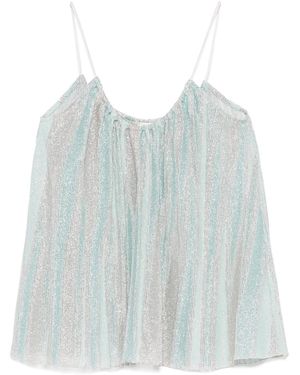 forte_forte Lurex Top - Blue