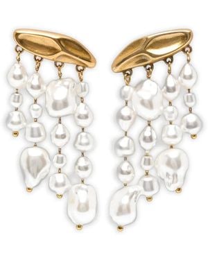 Cult Gaia Pearl-Drop Earrings - White