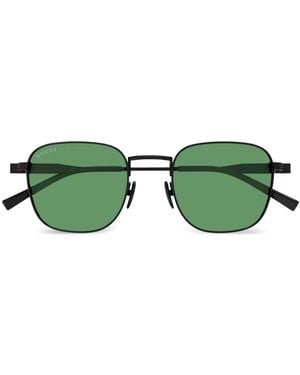 Gucci Signature Web Detailing Sunglasses - Green