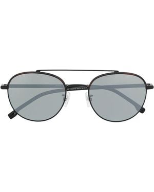 BOSS Round-Frame Sunglasses - Grey