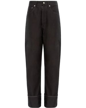 Maison Margiela Straight-Leg Cotton Jeans - Black