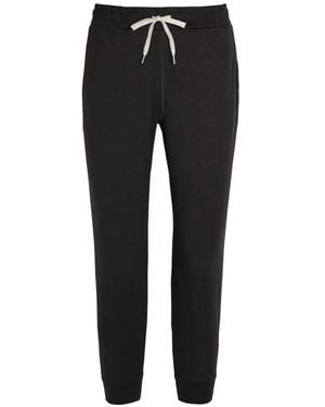 Vuori Drawstring-Waist Track Pants - Black