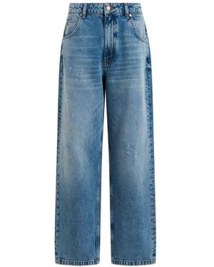 Essentiel Antwerp Studded-Pocket Jeans - Blue