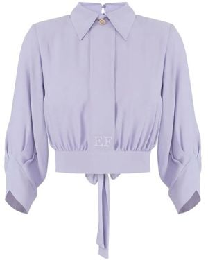 Elisabetta Franchi Blouse - Purple