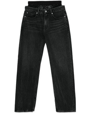 Alexander Wang Layered Jeans - Black