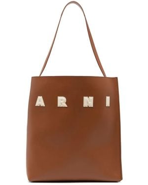 Marni Chic Hobo Handbag - Brown