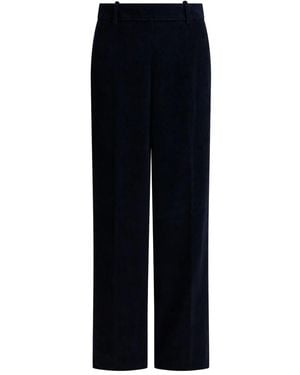 Circolo 1901 Corduroy Wide-Leg Trousers - Blue