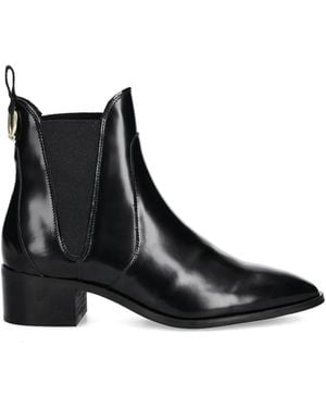 GANT St Broomly Pointed-Toe Heeled Boots - Black