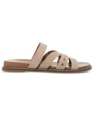 Inuovo Sandalias Planas Con Apliques - Neutro
