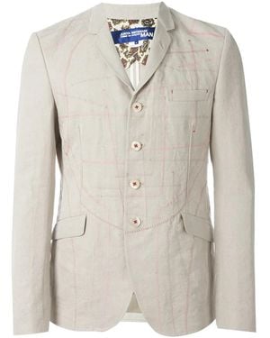 Junya Watanabe Stitch Detail Blazer - Natural