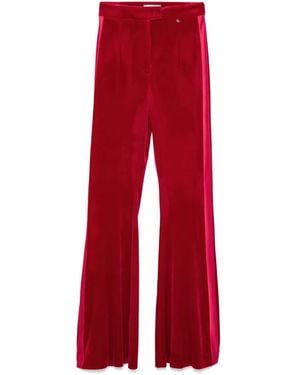 Nissa Flared Velvet Trousers