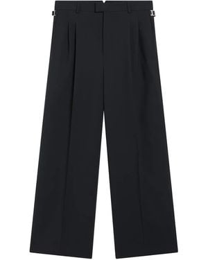 Ami Paris Pleated Pants - Blue