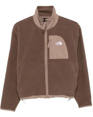 The North Face Yumiori Off Peak Zip-Up Sweatshirt - Brown