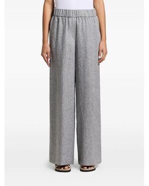 Peserico Elasticated Pants - Gray