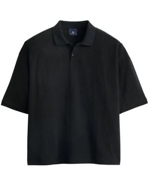 Levi's Tab Cropped Polo Shirt - Black