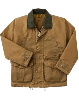 Filson Press-Stud Cotton Jacket - Brown
