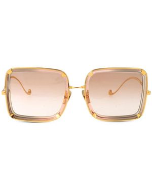 Anna Karin Karlsson Lunettes De Soleil À Monture Carré - Rose