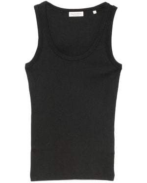 Marc O' Polo Top De Canalé - Negro