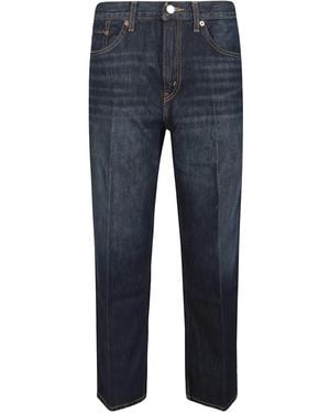 RE/DONE Jeans Met Vervaagd Effect - Blauw