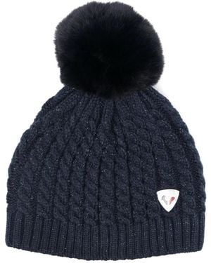 Rossignol Kitsi Cable-Knit Beanie - Blue