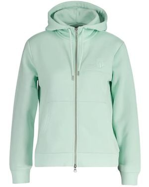 GANT Zip-Fastening Hoodie - Green